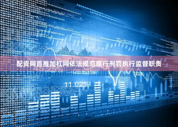 配资网首推加杠网依法规范履行刑罚执行监督职责
