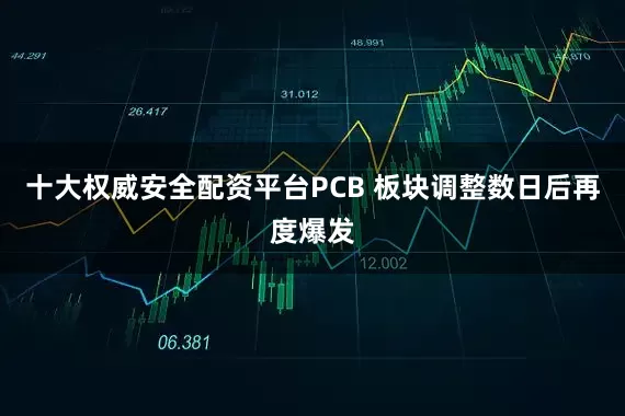 十大权威安全配资平台PCB 板块调整数日后再度爆发